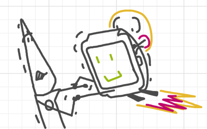 A panel from What's The Point, episode five of the Board Boards object show by Furretwalk/WalkingFurret.